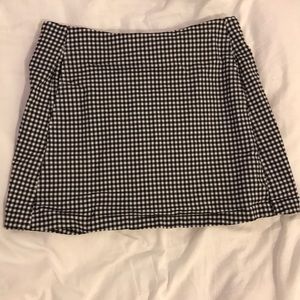 Thrifted checkered Urban Outfitters skirt